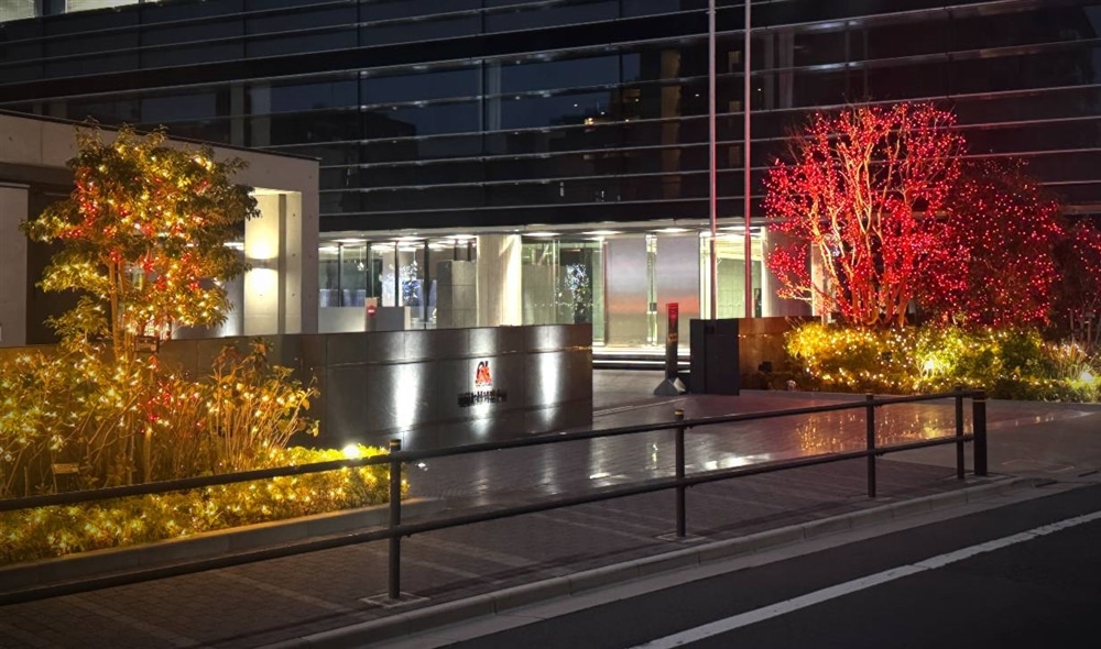 本社イルミネーション写真